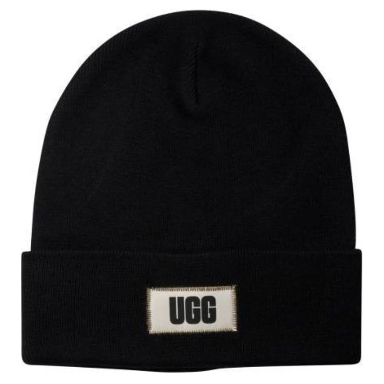 Шапка с нашивкой и логотипом UGG, черный
Шапка с нашивкой и логотипом UGG, черный