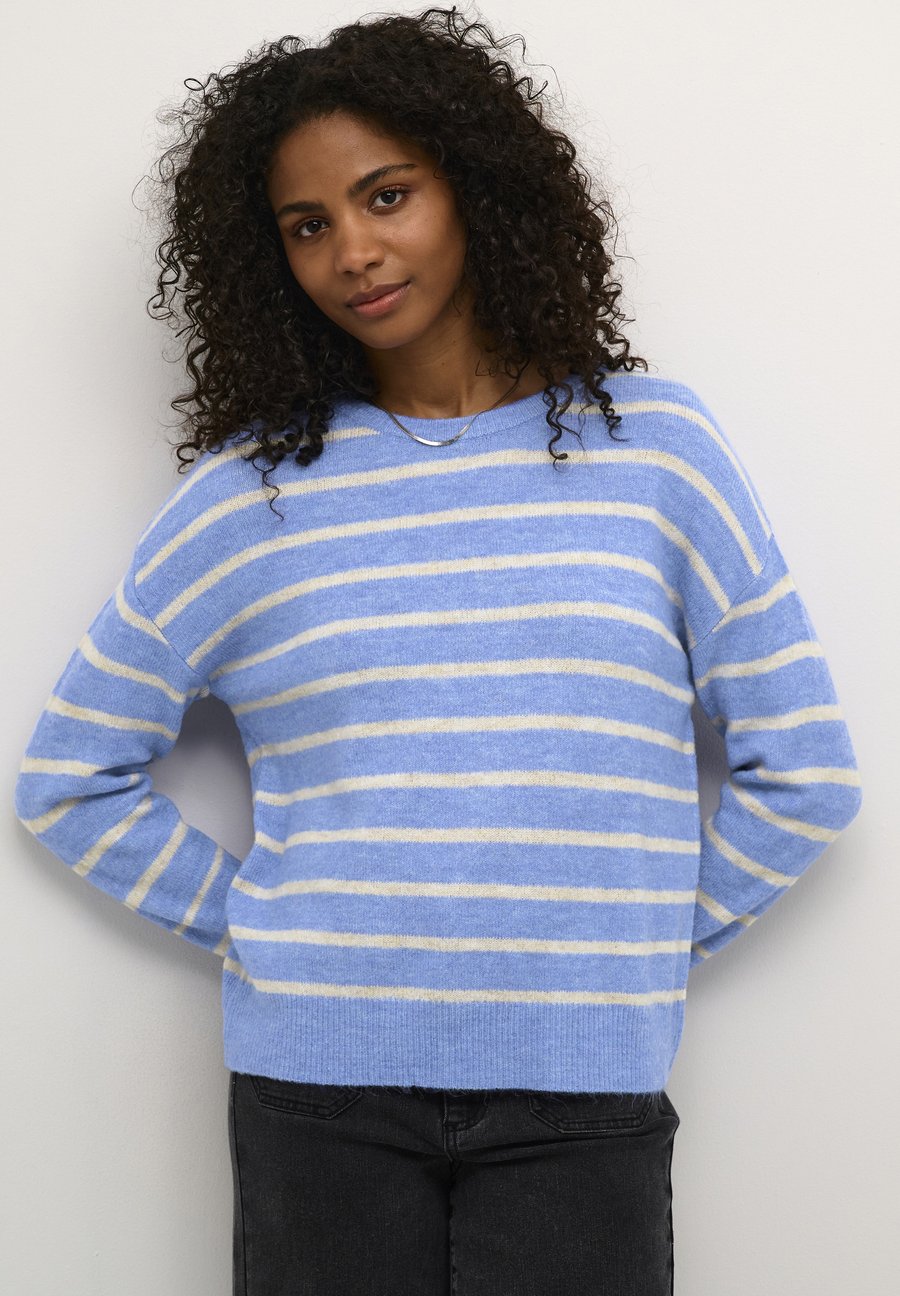 Джемпер Kaffe Jumper, Blue Melange Beige Stripe/Blue
Джемпер Kaffe Jumper, Blue Melange Beige Stripe/Blue