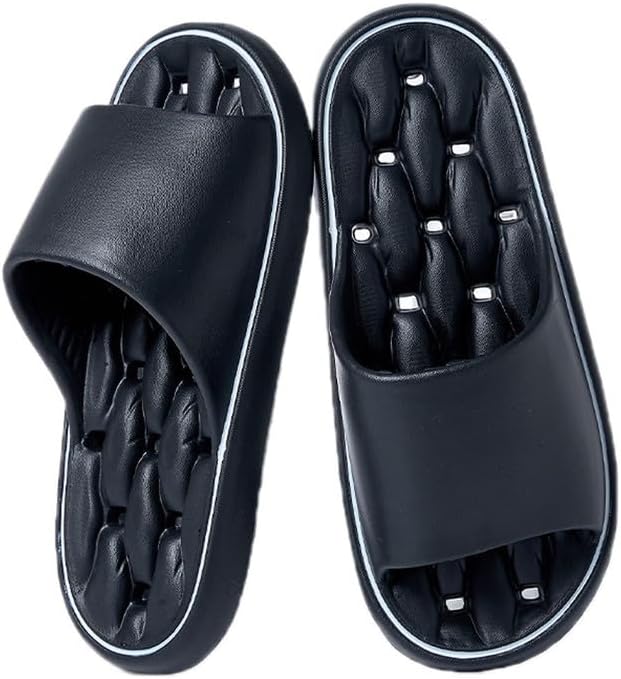 Женские и мужские шлепанцы JadeRich, быстро сохнущие, для ванной, летние пляжные сандалии, противоскользящие, легкие, для дома и улицы, черный
Женские и мужские шлепанцы JadeRich, быстро сохнущие, для ванной, летние пляжные сандалии, противоскользящие, легкие, для дома и улицы, черный