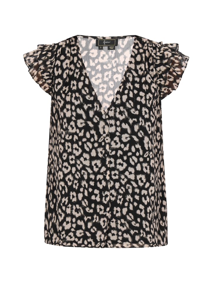 Блузка faina, цвет offwhite black
Блузка faina, цвет offwhite black