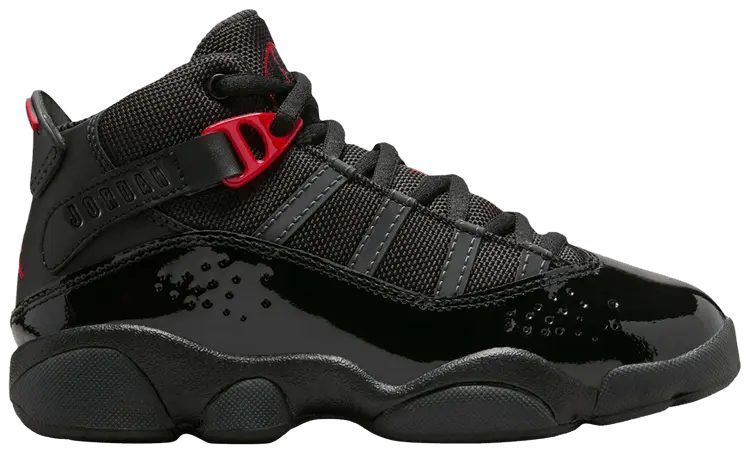 Кроссовки Air Jordan Jordan 6 Rings PS 'Anthracite Fire Red', черный
Кроссовки Air Jordan Jordan 6 Rings PS 'Anthracite Fire Red', черный