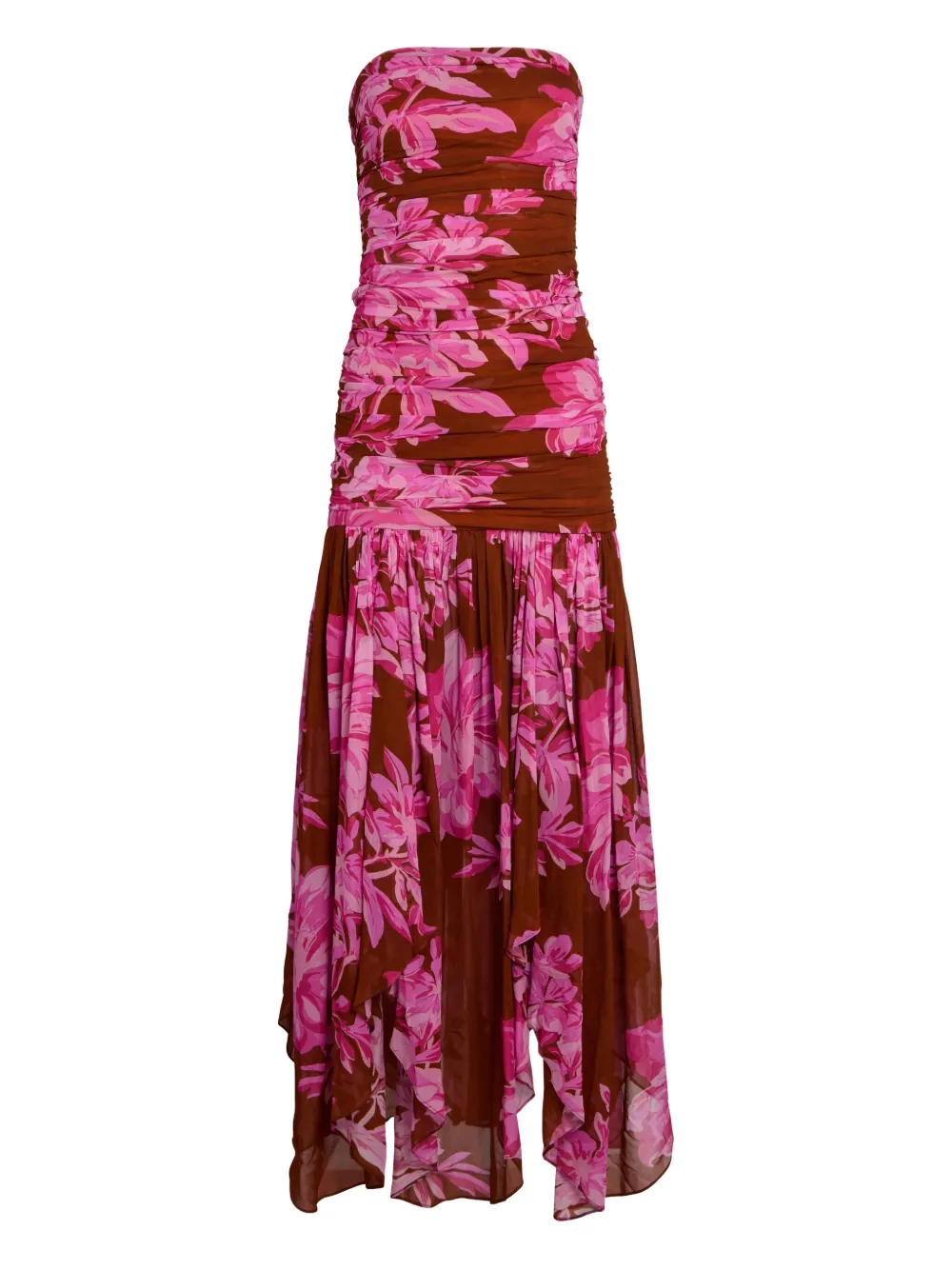 Платье макси с цветочными оборками Teryn Retrofete, розовый
Платье макси с цветочными оборками Teryn Retrofete, розовый