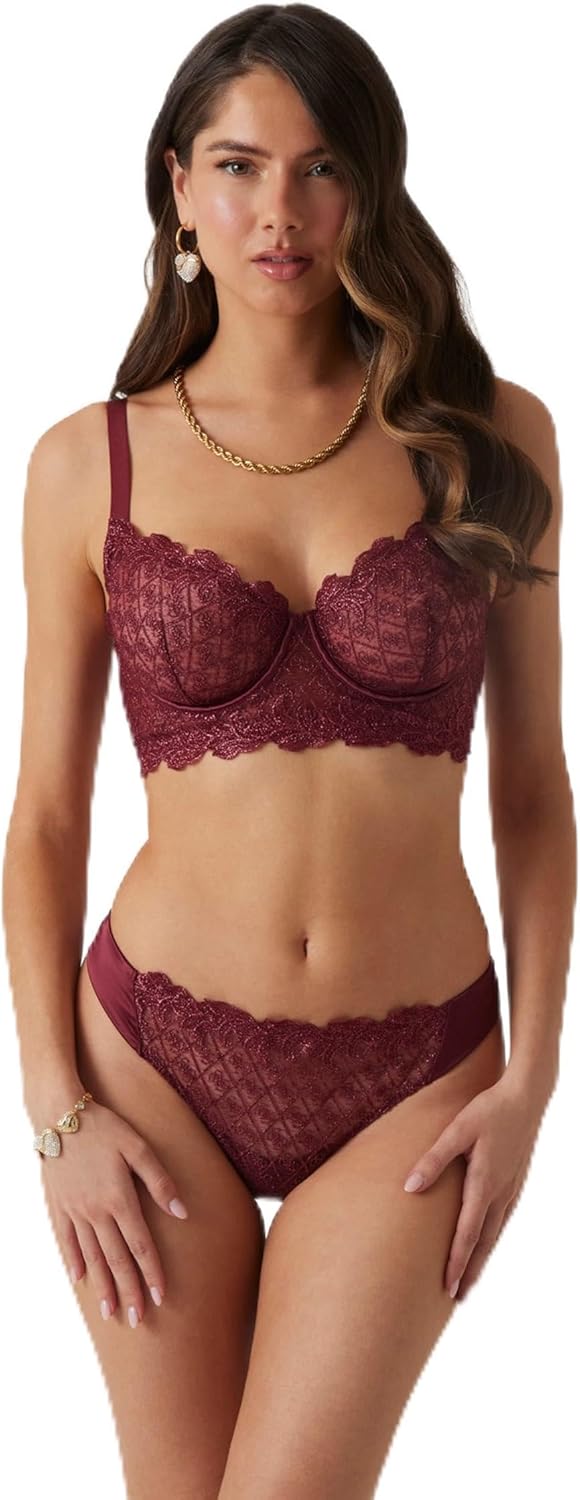 Бюстгальтер-бралетт Ebby от GUESS, Vino
Бюстгальтер-бралетт Ebby от GUESS, Vino