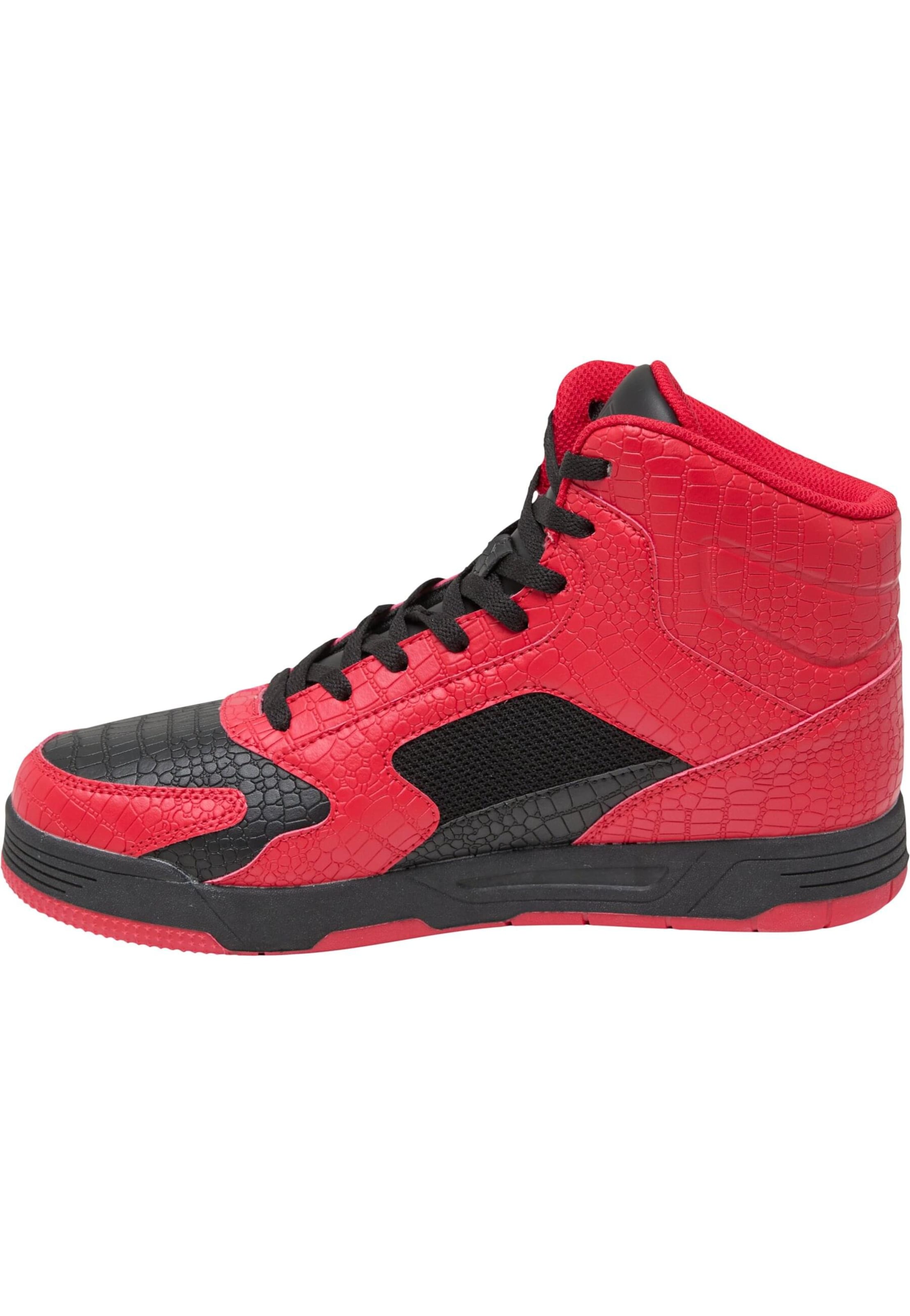 Ewing Кроссовки 'TIPPOFF' High-Top в красном и черном цвете
Ewing Кроссовки 'TIPPOFF' High-Top в красном и черном цвете