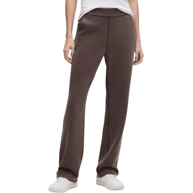 Мягкие стрейчевые повседневные брюки для женщин Lululemon, коричневый
Мягкие стрейчевые повседневные брюки для женщин Lululemon, коричневый