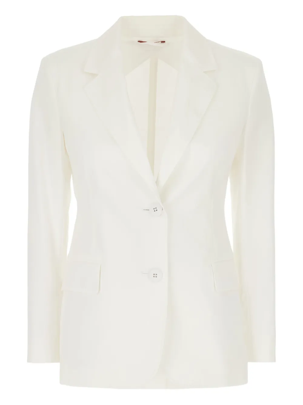 Однобортный пиджак MAX MARA, белый 
Однобортный пиджак MAX MARA, белый