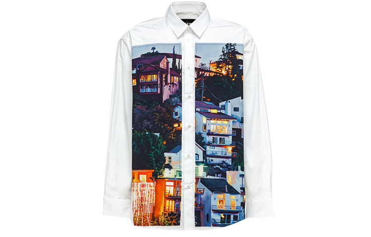 MSGM Мужская белая рубашка
MSGM Мужская белая рубашка