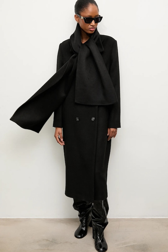 Шерстяное пальто Answear.Lab, черный
Шерстяное пальто Answear.Lab, черный