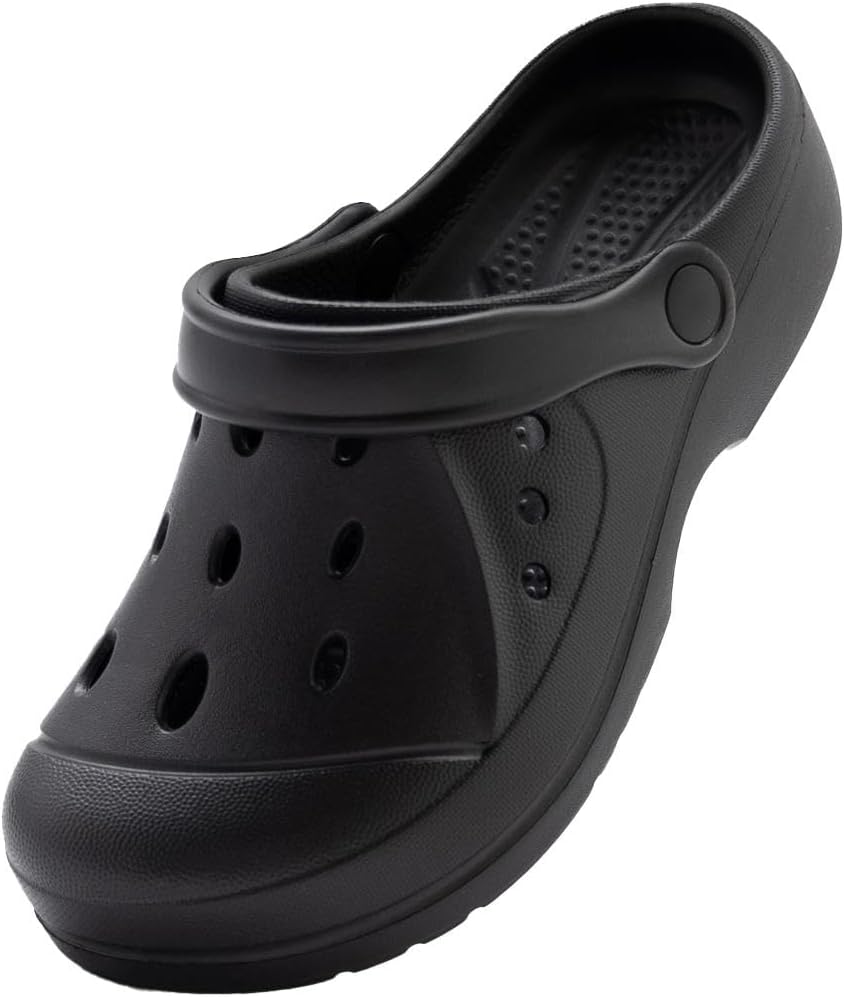 Мужские и женские садовые сабо с поддержкой свода стопы, удобные сандалии без застежек Steplink, черный
Мужские и женские садовые сабо с поддержкой свода стопы, удобные сандалии без застежек Steplink, черный