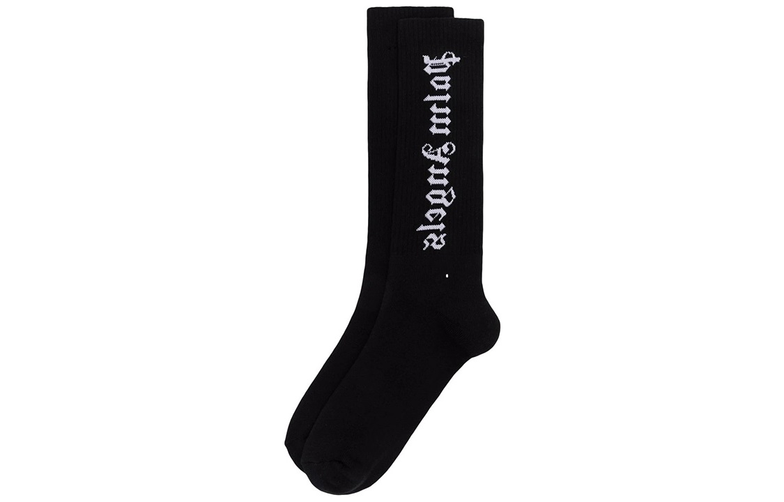 Носки с интарсией логотипом PALM ANGELS, 1 pack (черный)
Носки с интарсией логотипом PALM ANGELS, 1 pack (черный)