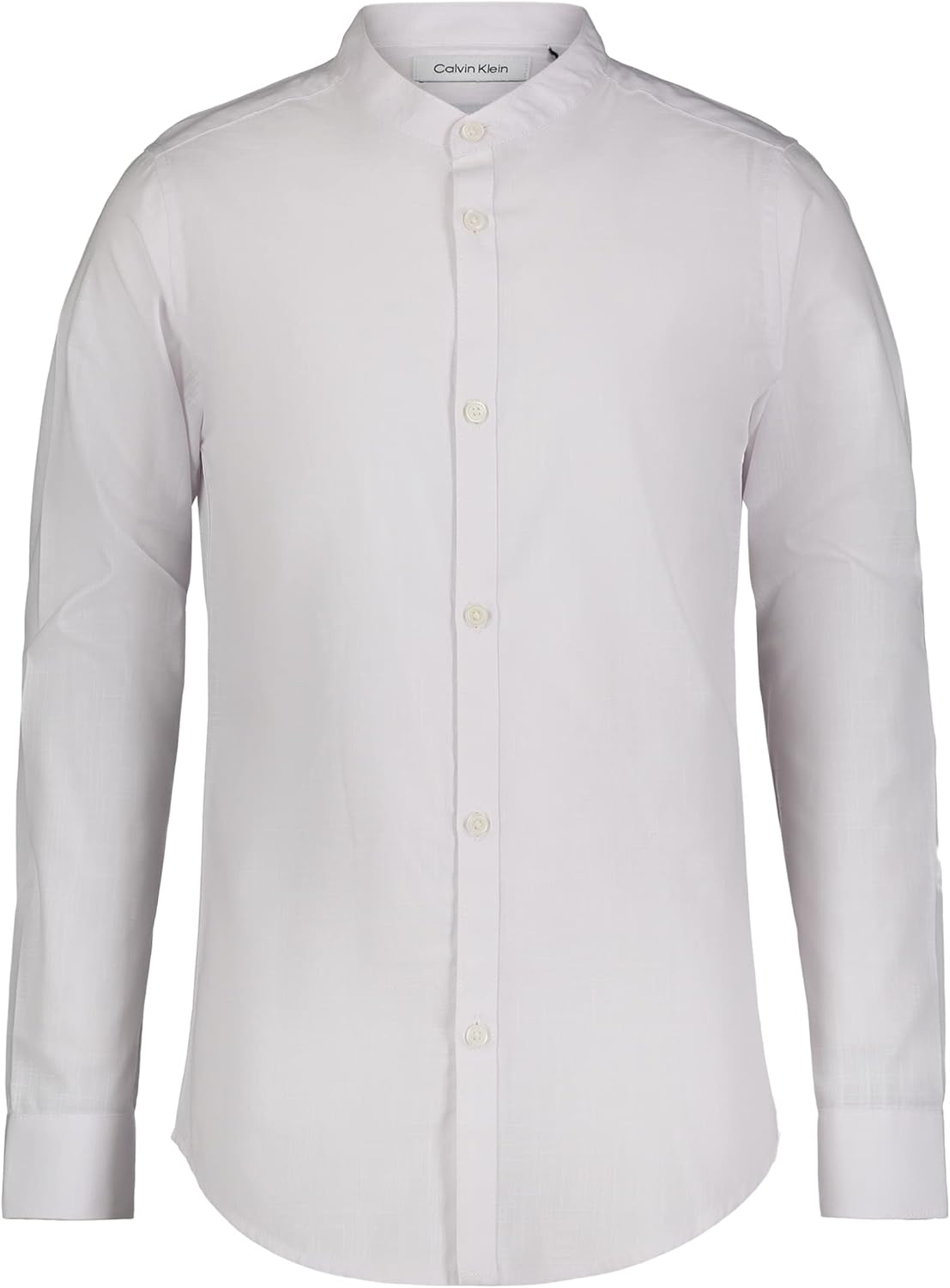 Рубашка Calvin Klein для мальчиков с длинным рукавом, застегивающаяся на пуговицы, с воротником, манжетами и подолом, White Slub
Рубашка Calvin Klein для мальчиков с длинным рукавом, застегивающаяся на пуговицы, с воротником, манжетами и подолом, White Slub