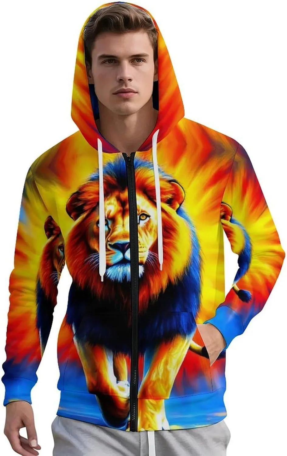 Толстовка Zakqeik Sharks для мужчин, легкая, с длинными рукавами, молнией и карманами
Толстовка Zakqeik Sharks для мужчин, легкая, с длинными рукавами, молнией и карманами