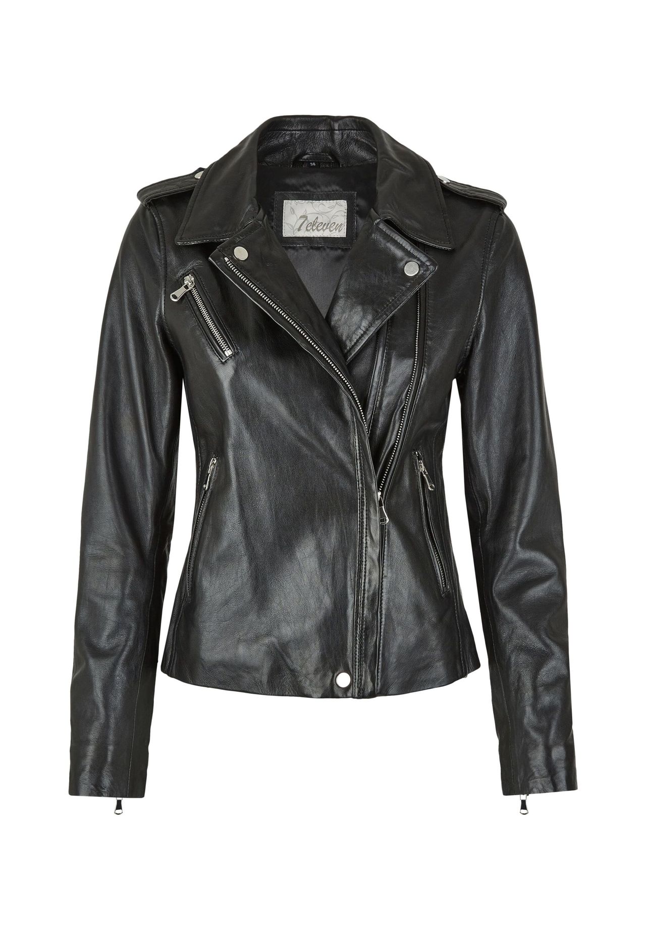 Кожаная куртка СЕЙКОНИК 7eleven, черный 
Кожаная куртка СЕЙКОНИК 7eleven, черный