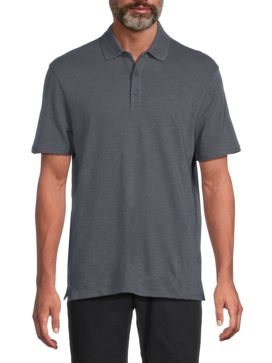 Однотонное поло с коротким рукавом Vince, цвет Venice Blue
Однотонное поло с коротким рукавом Vince, цвет Venice Blue