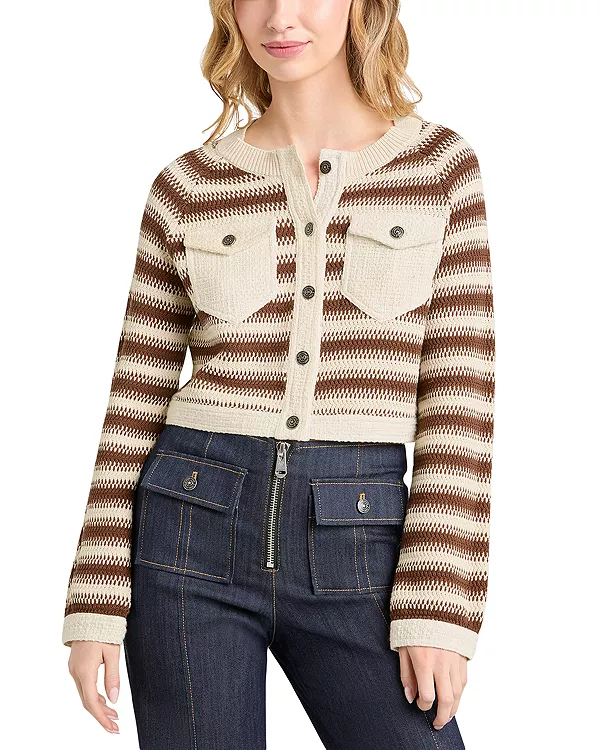 Кардиган Suki с рукавами реглан Cinq À Sept, коричневый
Кардиган Suki с рукавами реглан Cinq À Sept, коричневый