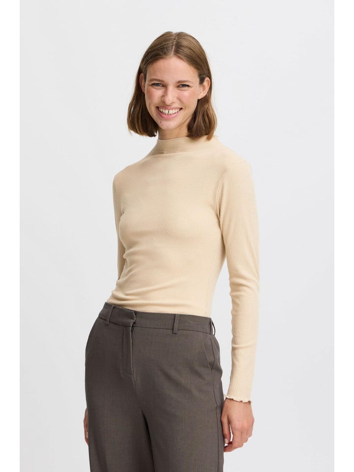 B. young Футболка с длинными рукавами BYPAPILONE, приталенный крой, цвет Humus
B. young Футболка с длинными рукавами BYPAPILONE, приталенный крой, цвет Humus