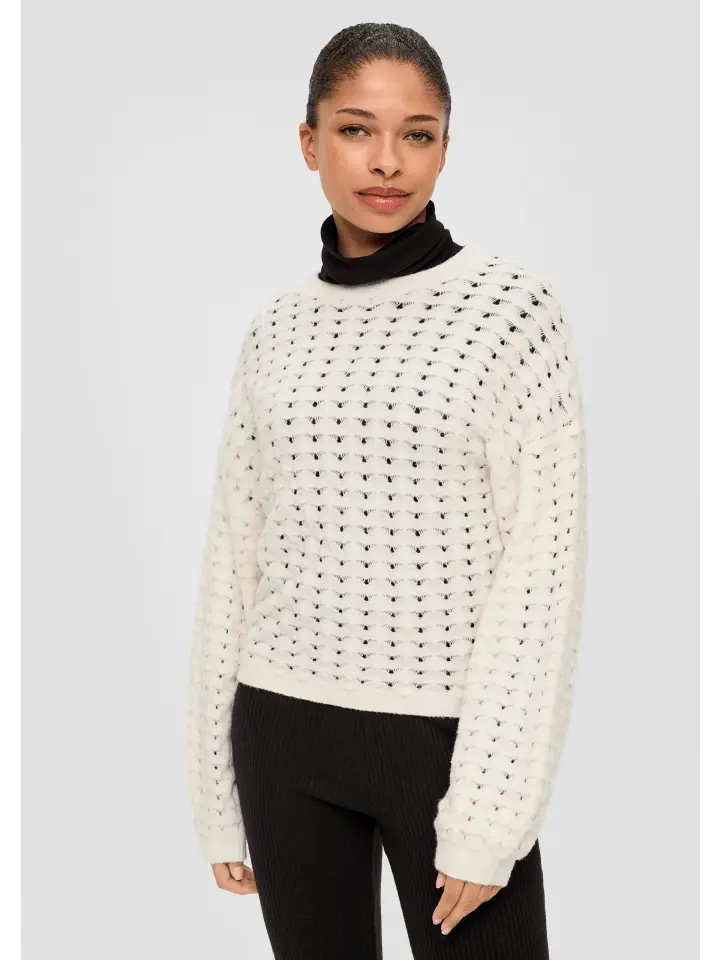 Пуловер QS, кремовый, Серый, Пуловер QS, кремовый
Пуловер QS, кремовый, Серый, Пуловер QS, кремовый