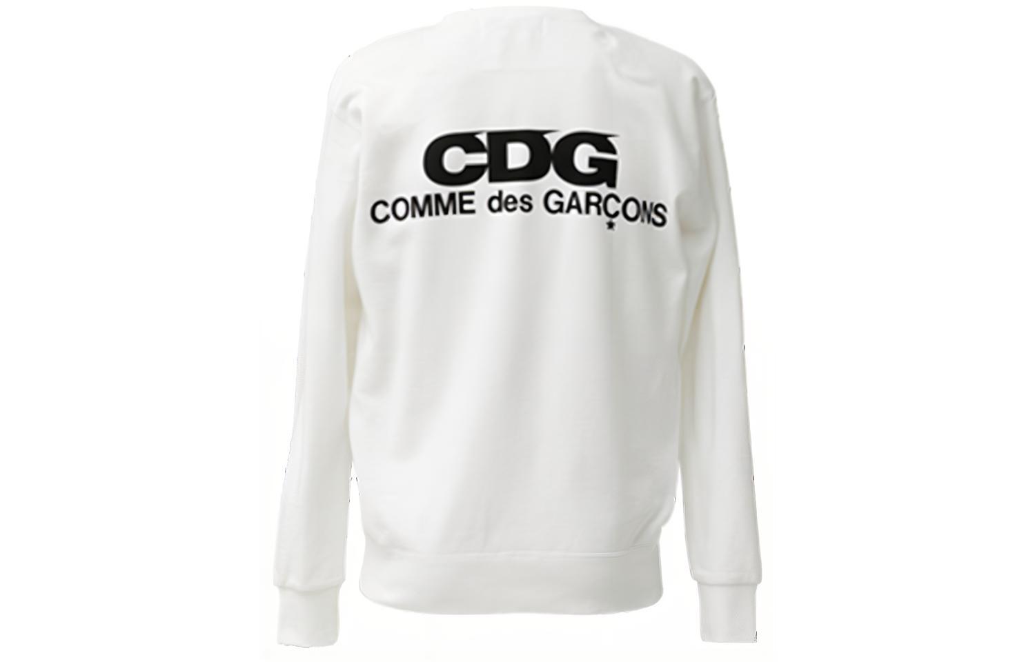 Свитшот Comme Des Garcons с принтом логотипа CDG, белый
Свитшот Comme Des Garcons с принтом логотипа CDG, белый