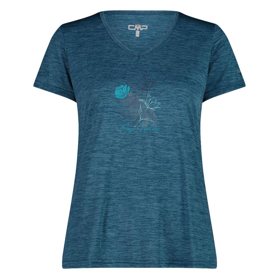 CMP Футболка дышащая, не впитывающая запахи, быстросохнущая женская - женская футболка
CMP Футболка дышащая, не впитывающая запахи, быстросохнущая женская - женская футболка