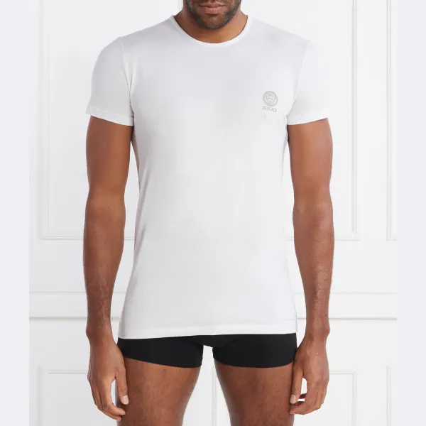 Футболка стандартного кроя Versace, белый
Футболка стандартного кроя Versace, белый