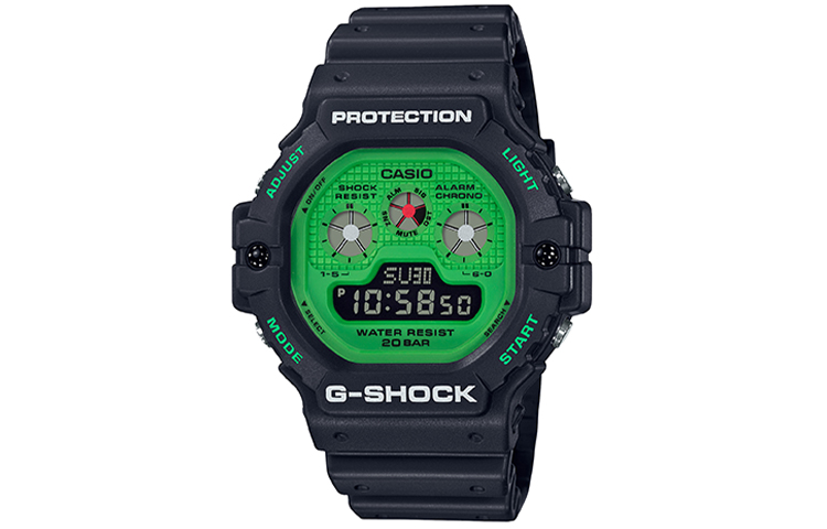 Мужские часы G-SQUAD Series Green DW-5900RS-1 CASIO
Мужские часы G-SQUAD Series Green DW-5900RS-1 CASIO