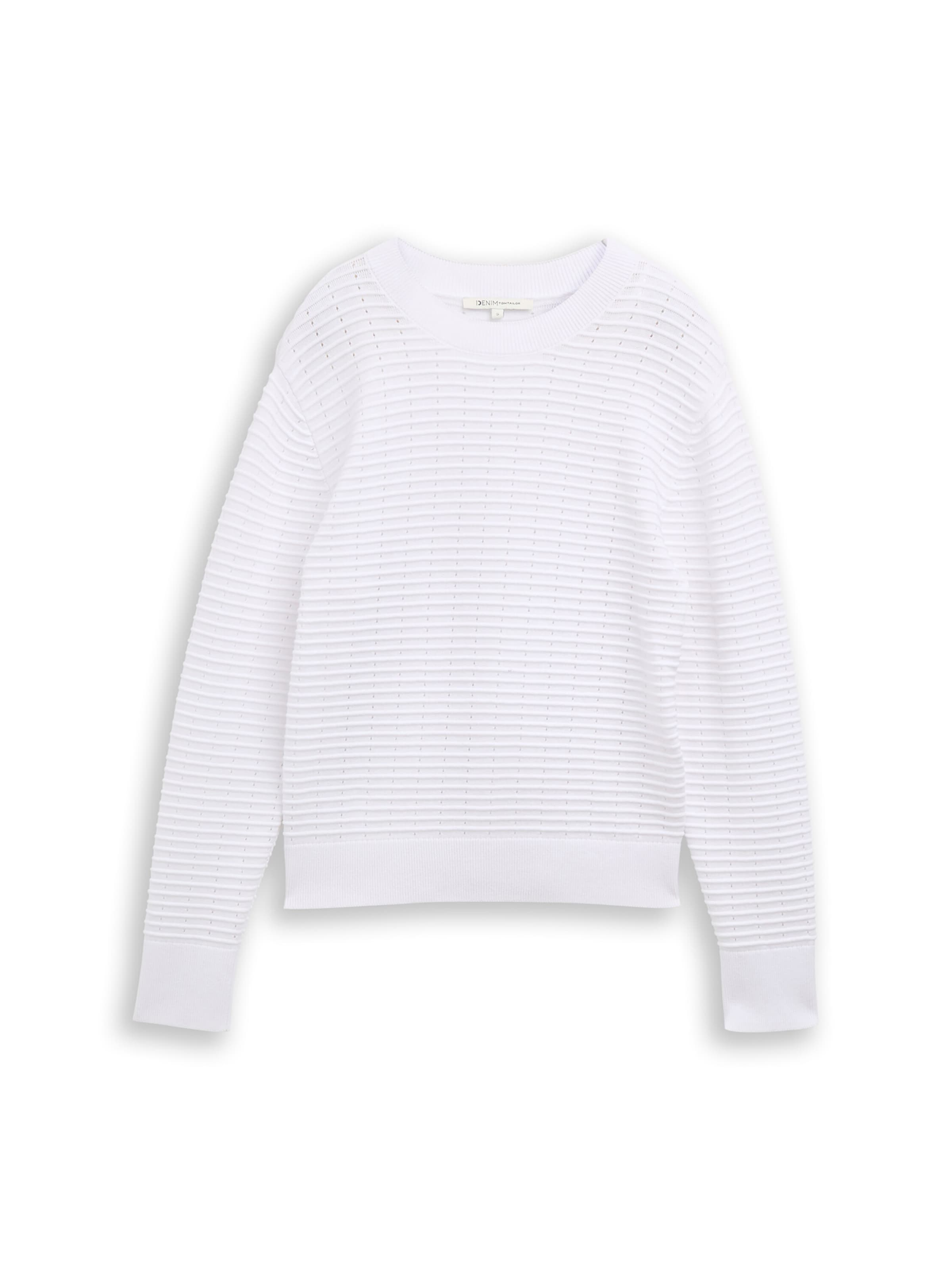 TOM TAILOR DENIM Свитер в белом цвете
TOM TAILOR DENIM Свитер в белом цвете