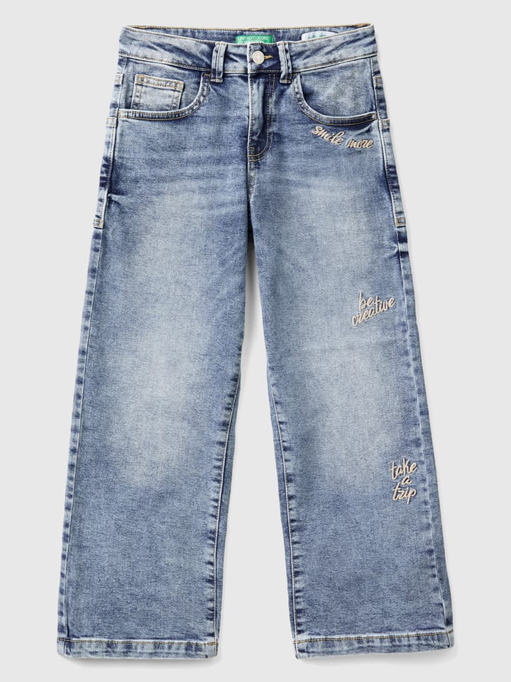 Benetton Джинсы светло-голубого цвета
Benetton Джинсы светло-голубого цвета