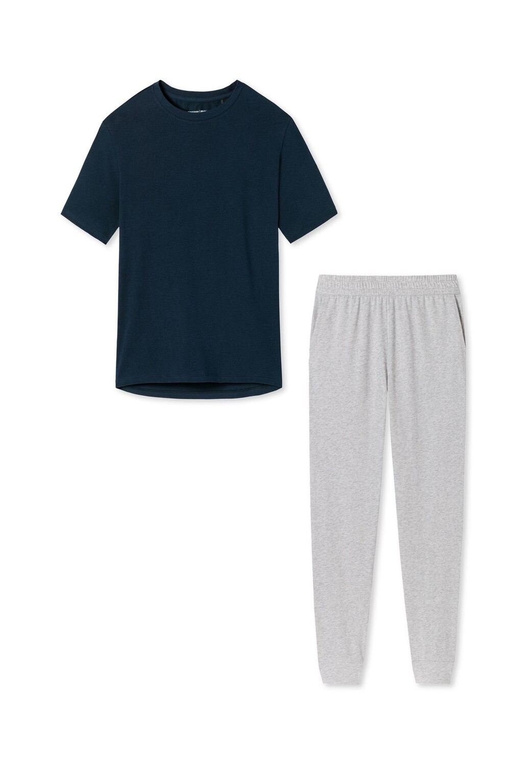 Пижамы из органического хлопка SCHIESSER, цвет Grau Dunkelblau 
Пижамы из органического хлопка SCHIESSER, цвет Grau Dunkelblau