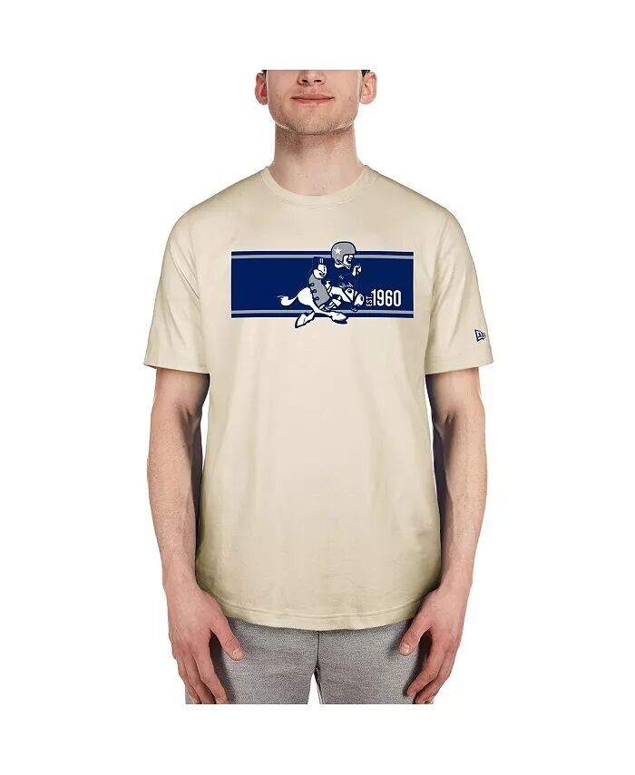 Мужская кремовая футболка Dallas Cowboys Third Down Historic New Era, слоновая кость/кремовый
Мужская кремовая футболка Dallas Cowboys Third Down Historic New Era, слоновая кость/кремовый