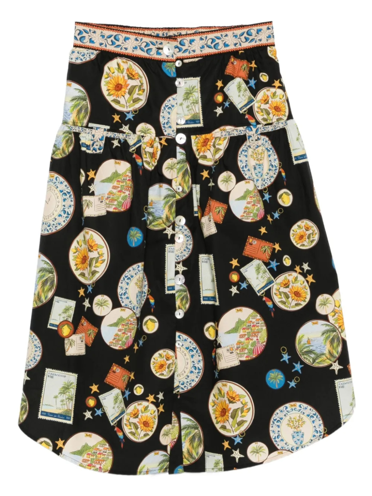 Юбка-сувенир FARM Rio Trip, черный
Юбка-сувенир FARM Rio Trip, черный