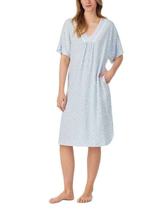 Полосатый кафтан-ночнушка Eileen West, белый
Полосатый кафтан-ночнушка Eileen West, белый