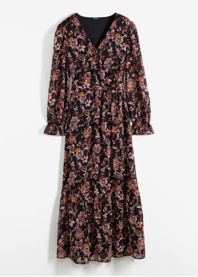 Длинное платье Bodyflirt, черный
Длинное платье Bodyflirt, черный