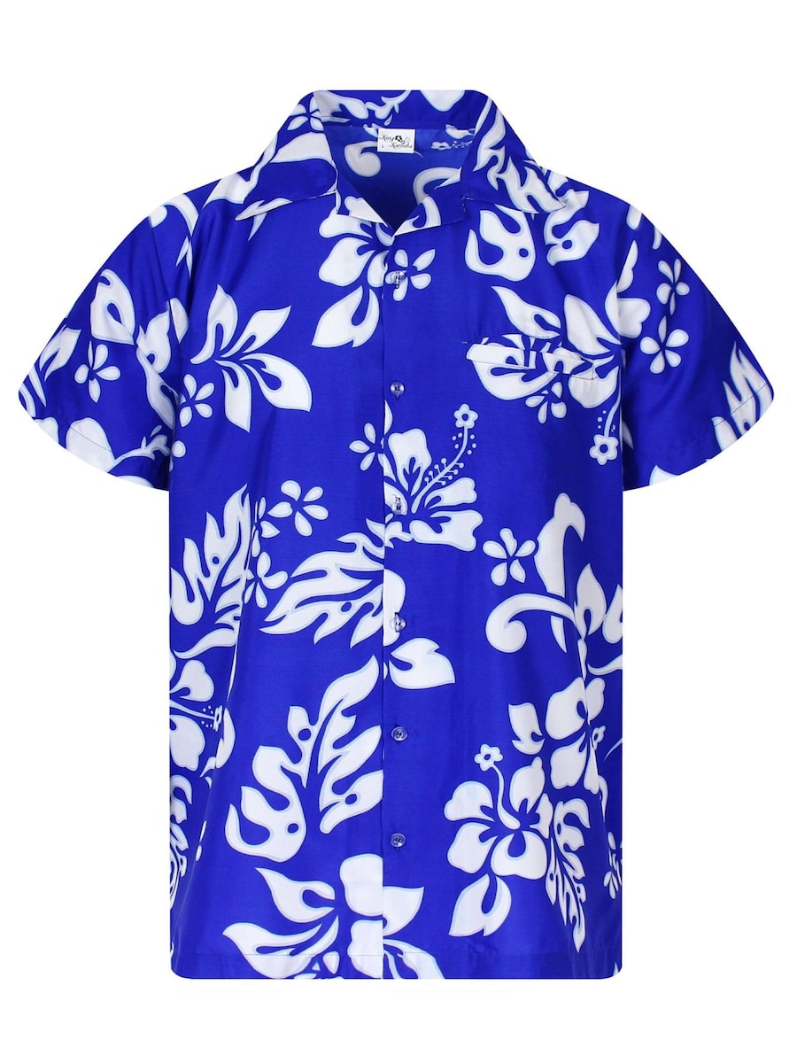 Рубашка King Kameha Hibiscus, индиго
Рубашка King Kameha Hibiscus, индиго