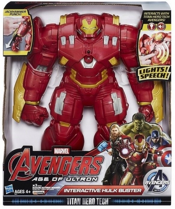 Большая фигурка Hasbro Hulkbuster Ironman со звуками
Большая фигурка Hasbro Hulkbuster Ironman со звуками