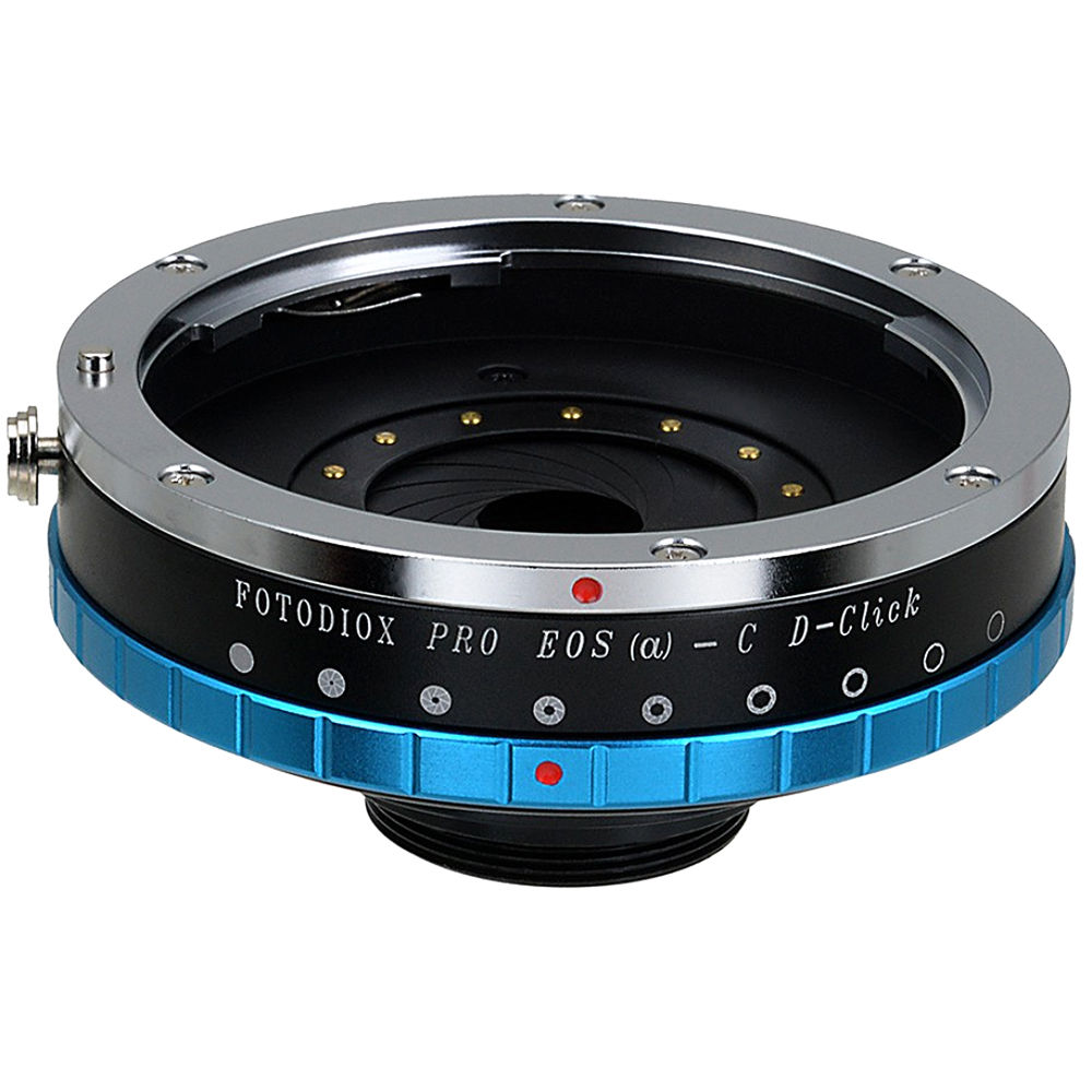 Адаптер для крепления объектива FotodioX Canon EF to C-Mount Pro Lens Mount EOS-C-PRO-IRIS-DCLK
Адаптер для крепления объектива FotodioX Canon EF to C-Mount Pro Lens Mount EOS-C-PRO-IRIS-DCLK