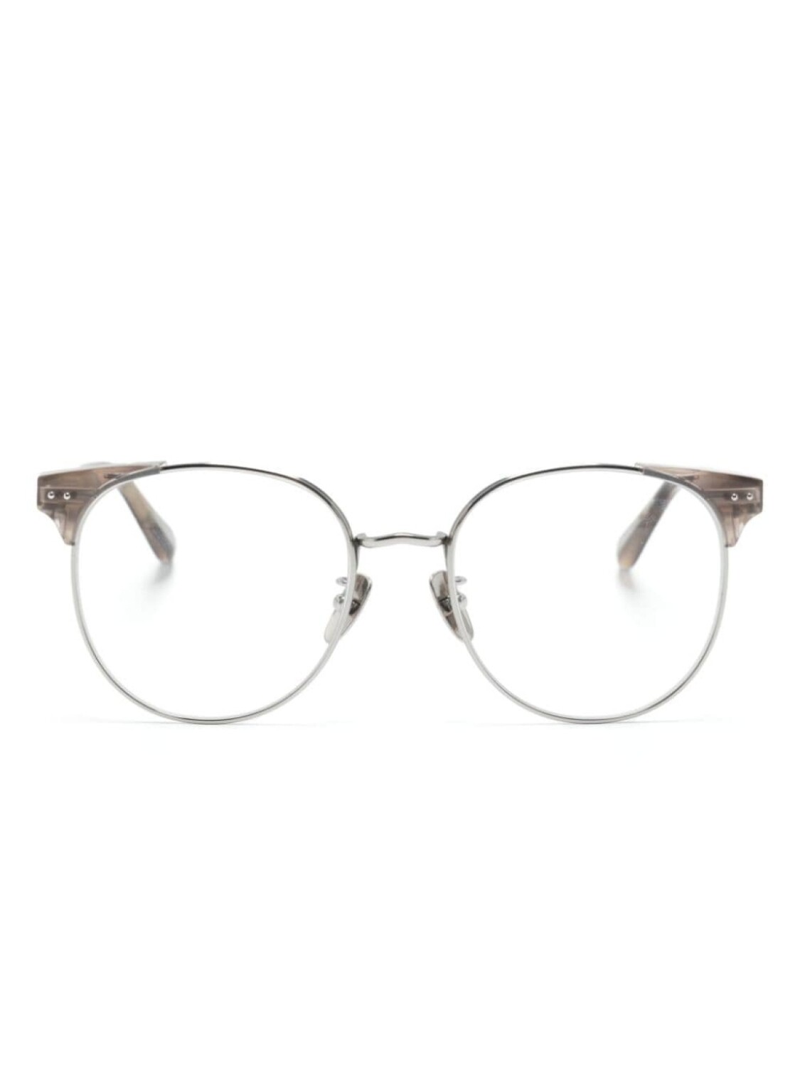 Linda Farrow очки Spence в круглой оправе, серебряный
Linda Farrow очки Spence в круглой оправе, серебряный