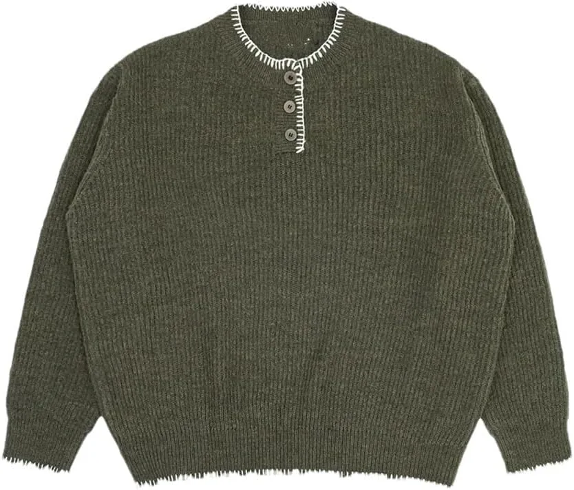 Мужской свитер зимний American Style Vintage свободного кроя
Мужской свитер зимний American Style Vintage свободного кроя