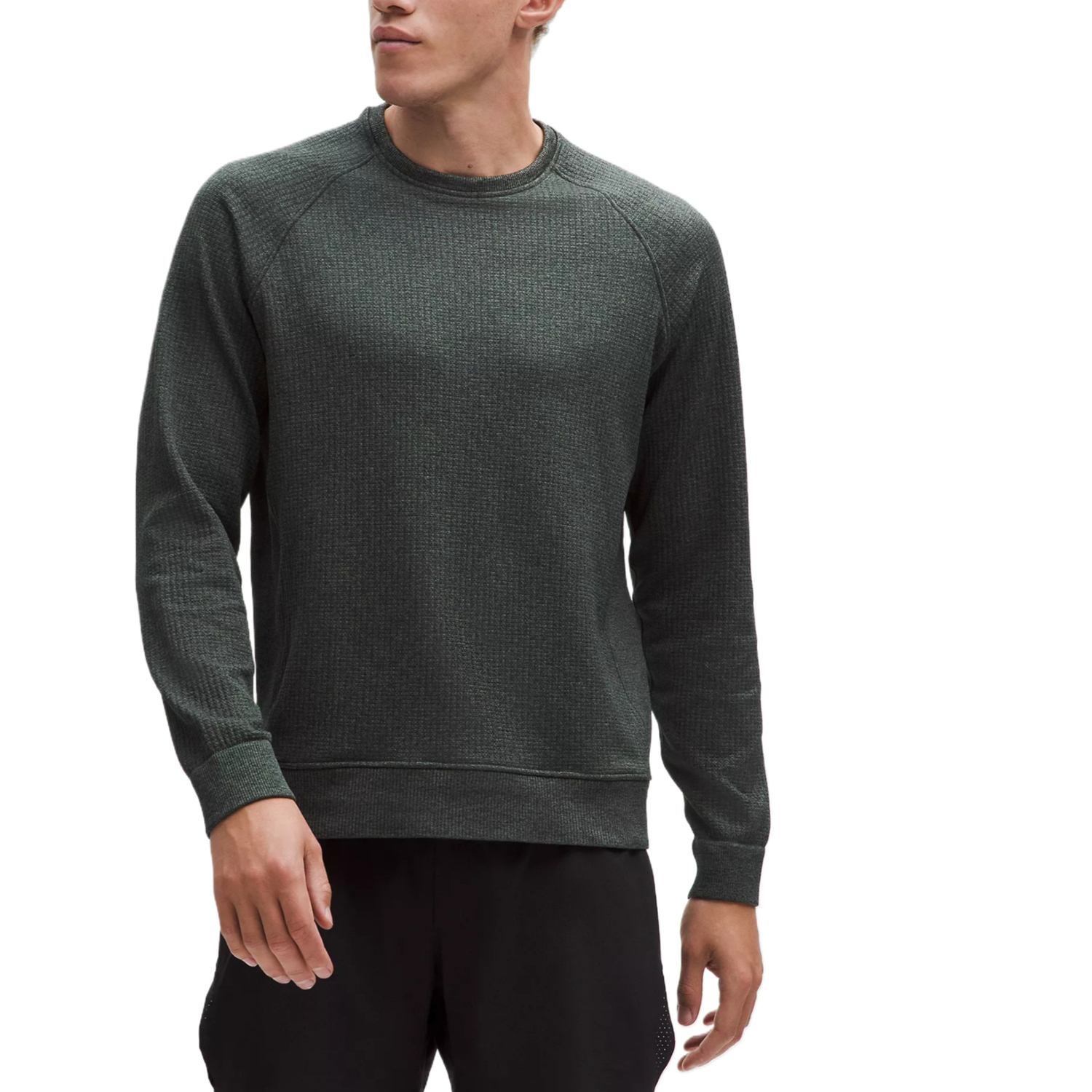 Мужской свитер с круглым вырезом, средней жесткости Lululemon, черный/blk/palm deco
Мужской свитер с круглым вырезом, средней жесткости Lululemon, черный/blk/palm deco