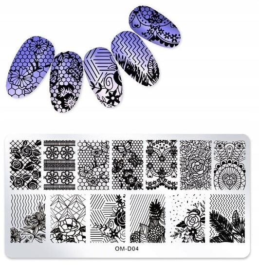 Пластина для штампа для ногтей, Tojato
Пластина для штампа для ногтей, Tojato