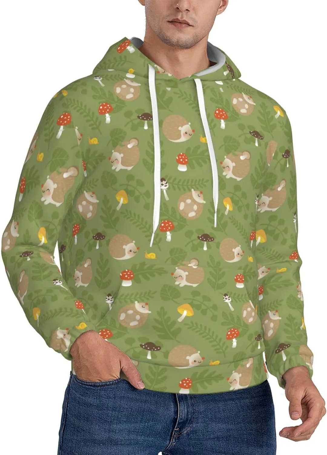 Толстовка с капюшоном Cute Hedgehog With Mushrooms And Leaves SDERDZSE
Толстовка с капюшоном Cute Hedgehog With Mushrooms And Leaves SDERDZSE