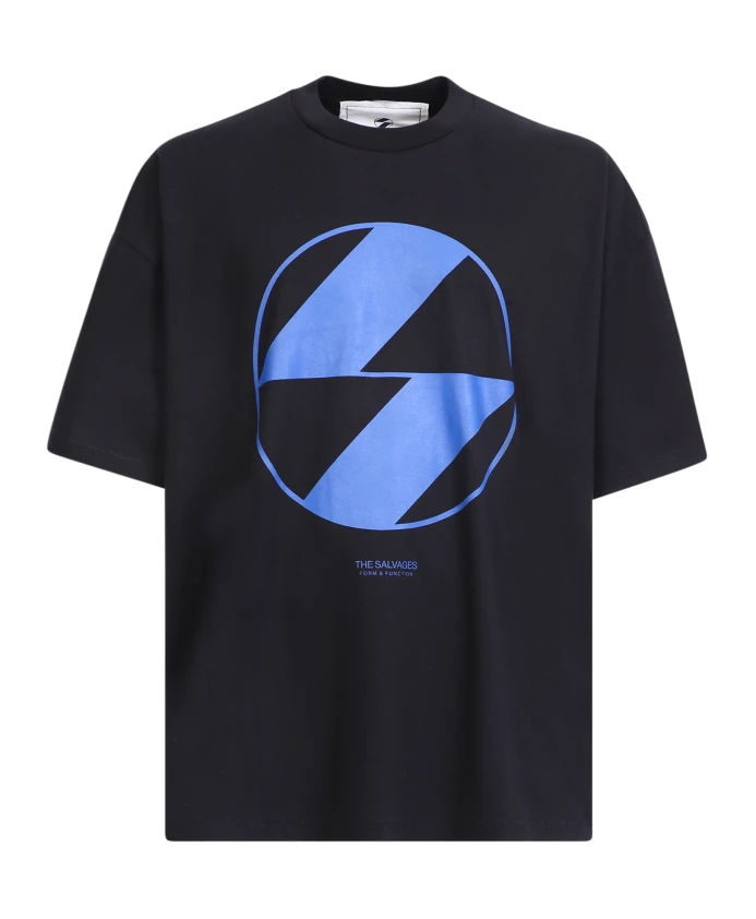 Хлопковая футболка с круглым вырезом и графическим принтом The Salvages, черный
Хлопковая футболка с круглым вырезом и графическим принтом The Salvages, черный