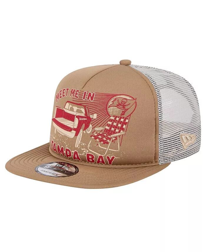 Мужская светло-коричневая бейсболка Tampa Bay Buccaneers Meet Me 9FIFTY Snapback New Era, бежевый
Мужская светло-коричневая бейсболка Tampa Bay Buccaneers Meet Me 9FIFTY Snapback New Era, бежевый