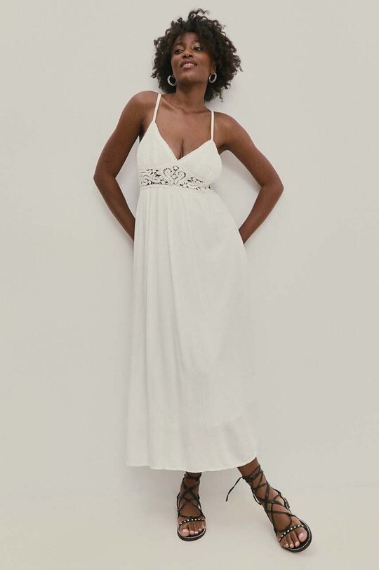 Хлопковое платье Answear Lab, белый
Хлопковое платье Answear Lab, белый