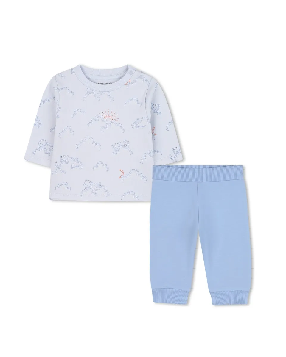 Набор для новорожденного голубого цвета из хлопка Kenzo Kids
Набор для новорожденного голубого цвета из хлопка Kenzo Kids