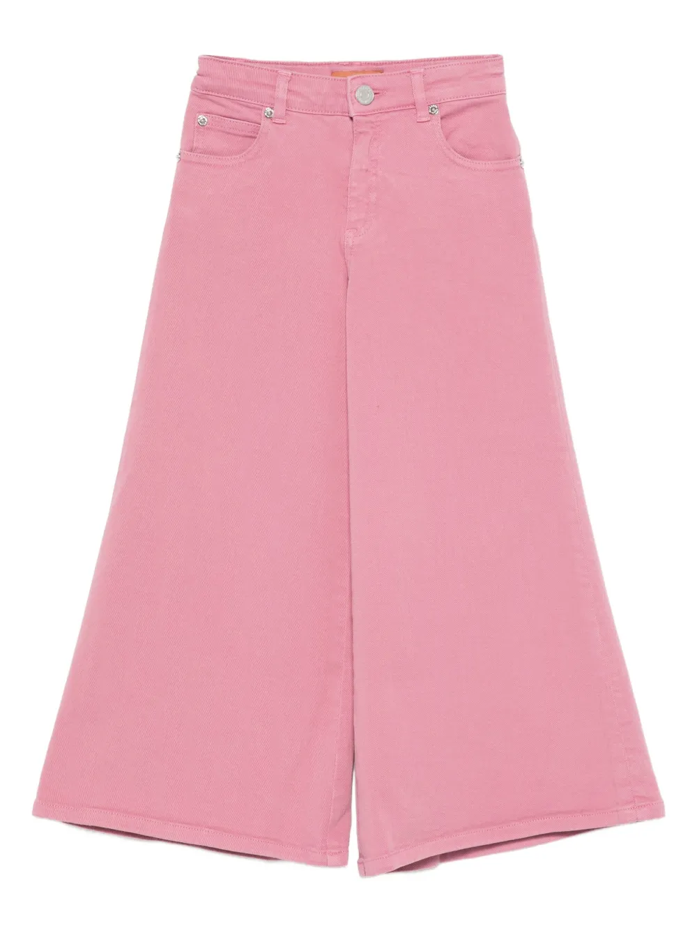 Брюки широкого кроя с вышивкой Missoni Kids, розовый
Брюки широкого кроя с вышивкой Missoni Kids, розовый