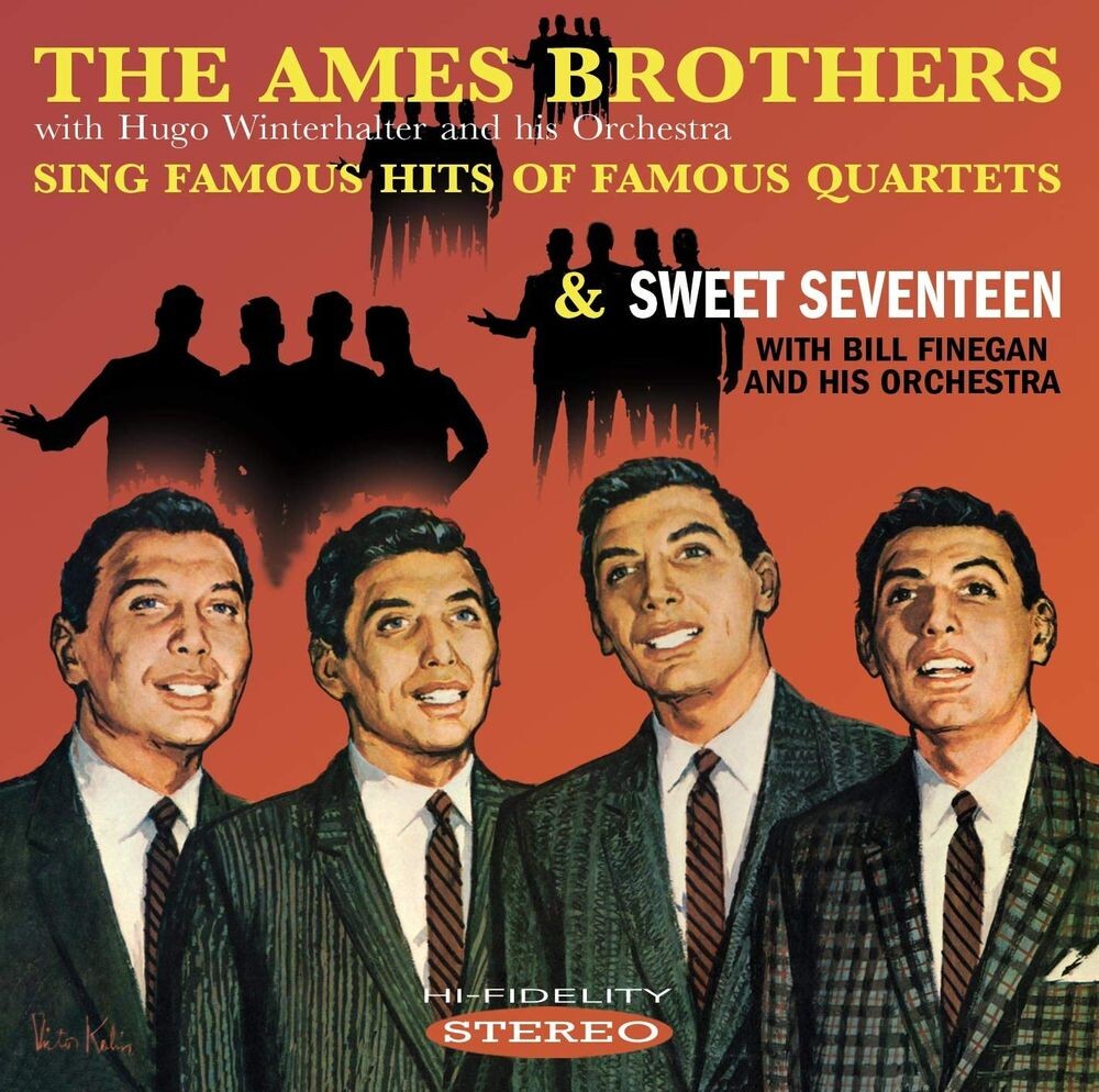 Диск CD Ames Brothers Sing Famous Hits Of Famous Quartets / Sweet Seventeen - The Ames Brothers
Диск CD Ames Brothers Sing Famous Hits Of Famous Quartets / Sweet Seventeen - The Ames Brothers