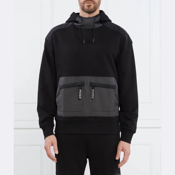 Толстовка свободного кроя из акации Hugo, черный
Толстовка свободного кроя из акации Hugo, черный