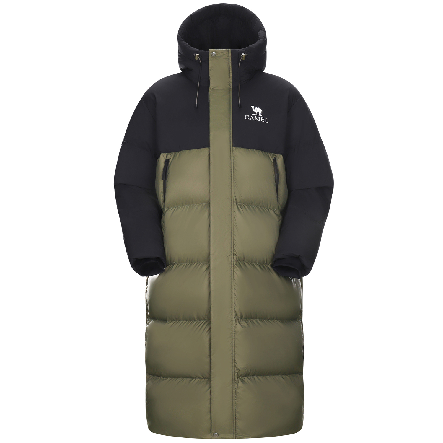 Утеплённая пуховая куртка для экстремальных холодов Unisex CAMEL, черный/темно-оливковый
Утеплённая пуховая куртка для экстремальных холодов Unisex CAMEL, черный/темно-оливковый