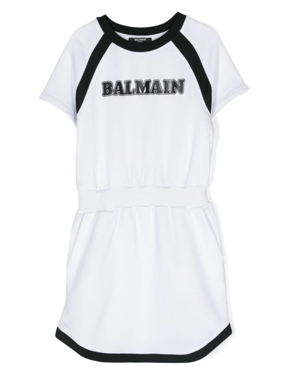 Balmain Kids платье из джерси с логотипом, белый
Balmain Kids платье из джерси с логотипом, белый