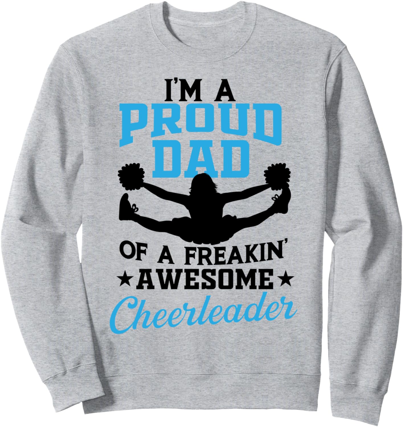 Забавная толстовка с графическим принтом для папы-чирлидера и папы-мужчины, увлекающегося чирлидингом Funny Cheerleading Lover Gift & Cheering Outfits, серый
Забавная толстовка с графическим принтом для папы-чирлидера и папы-мужчины, увлекающегося чирлидингом Funny Cheerleading Lover Gift & Cheering Outfits, серый